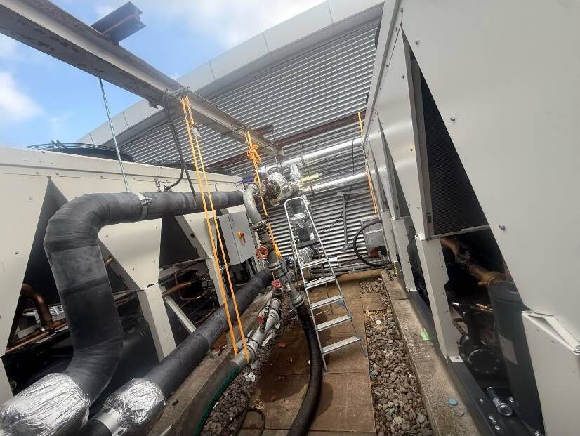 Hospital Chiller Pipework Upgrade